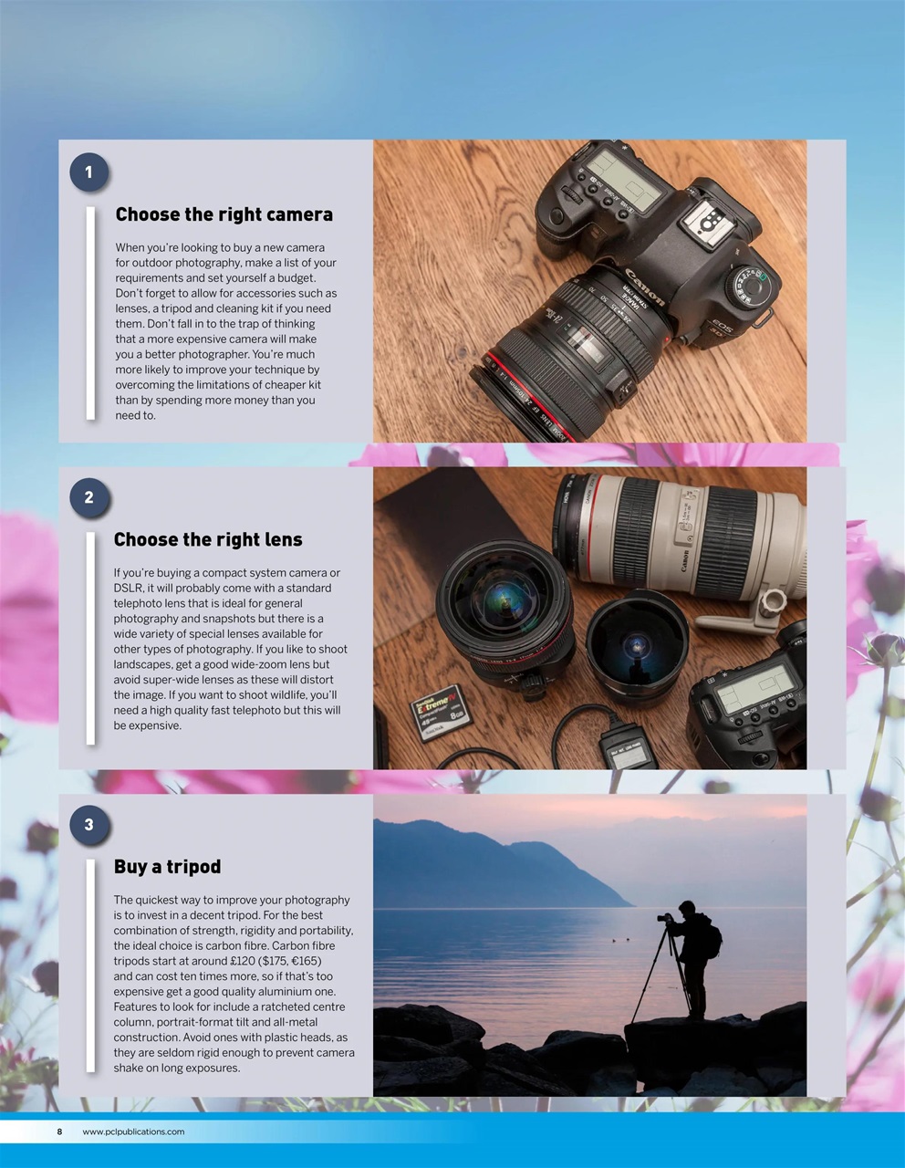 Digital Camera User Preview Pages