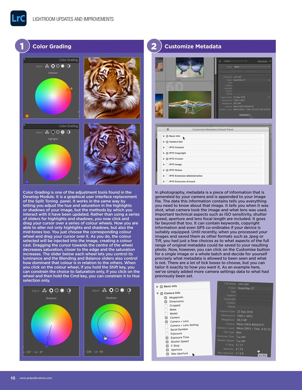 Photoshop User Preview Pages