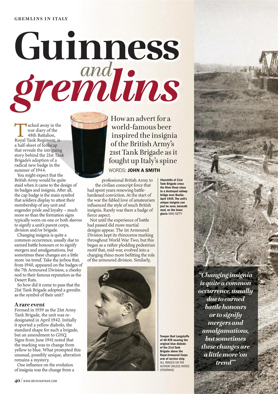 Britain at War Magazine Preview Pages