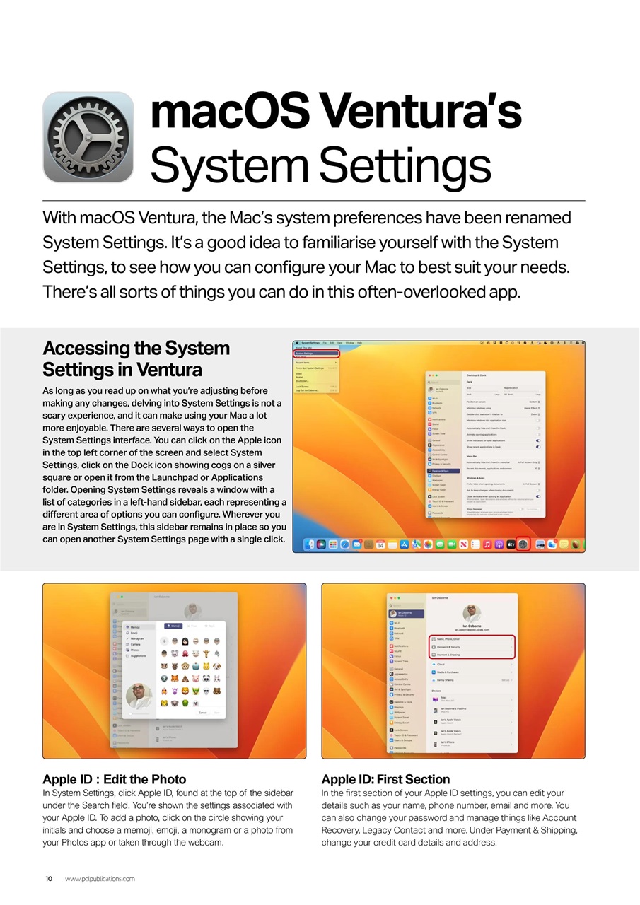 Mac + MacBook User Preview Pages
