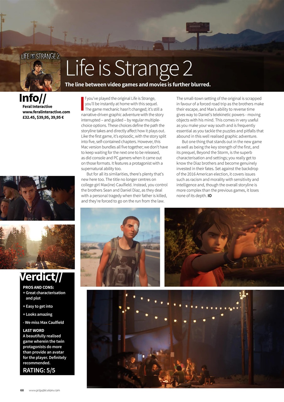 Mac + MacBook User Preview Pages