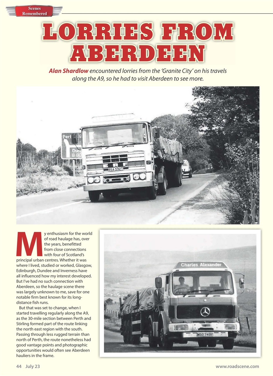 Vintage Roadscene Preview Pages