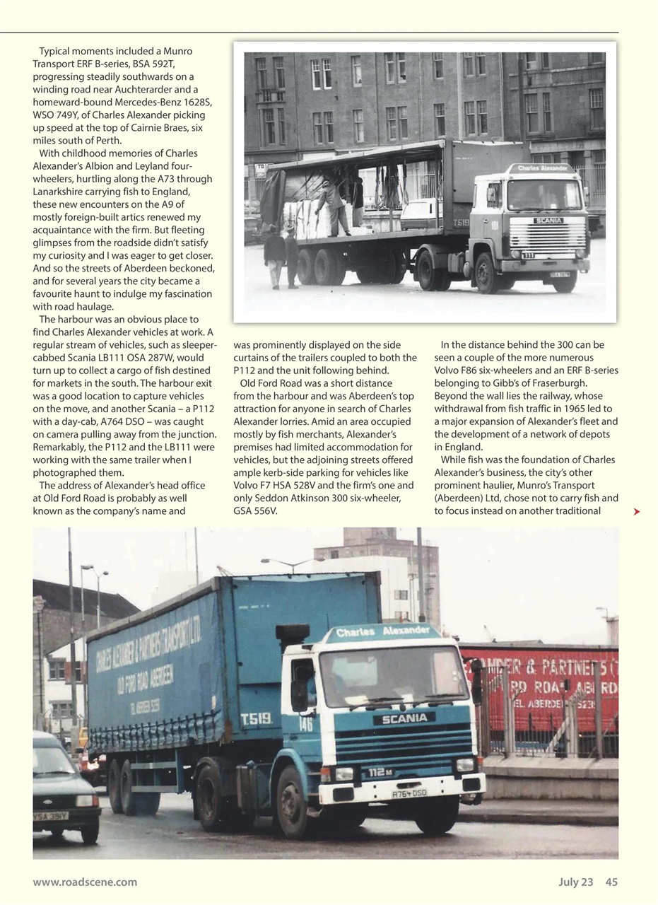 Vintage Roadscene Preview Pages