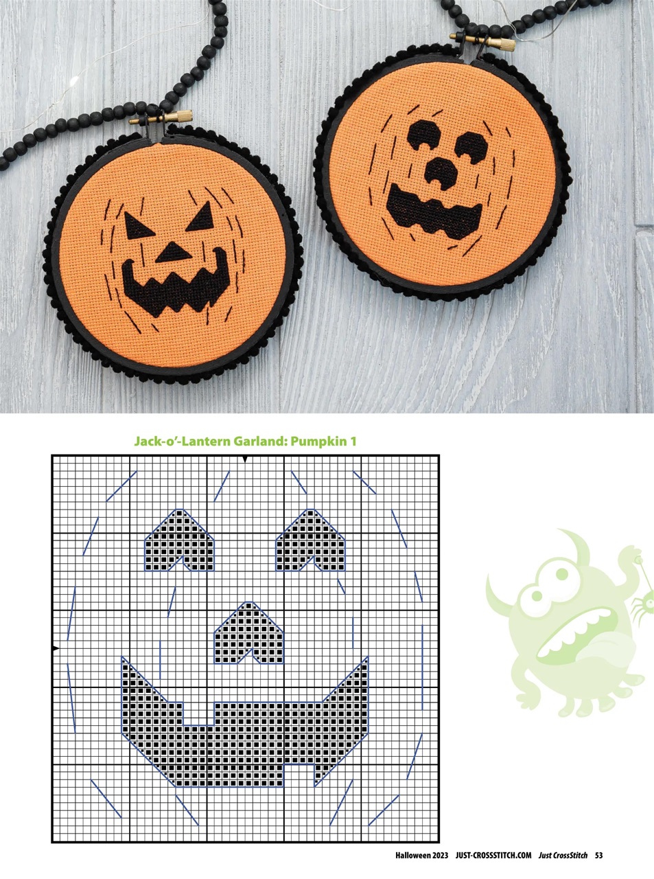 Just CrossStitch Preview Pages