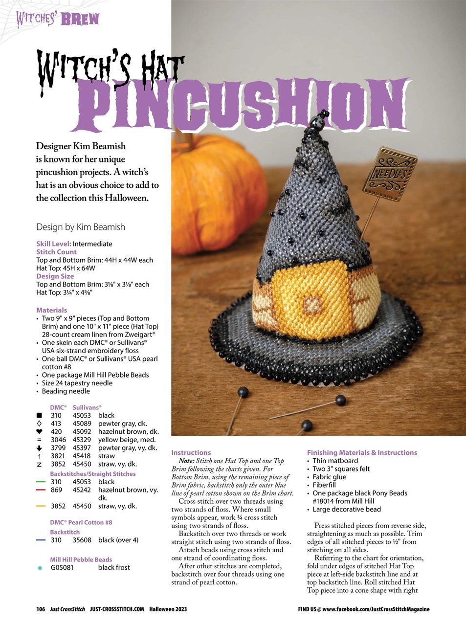 Just CrossStitch Preview Pages