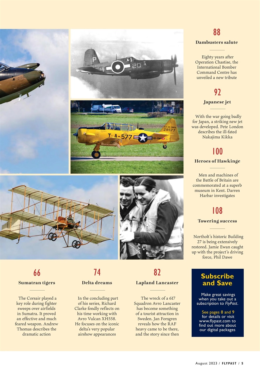 FlyPast Preview Pages