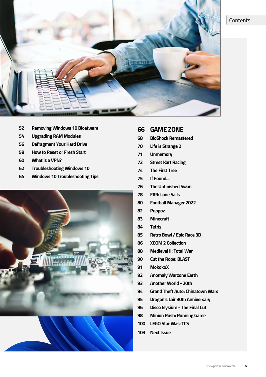 Windows User Preview Pages