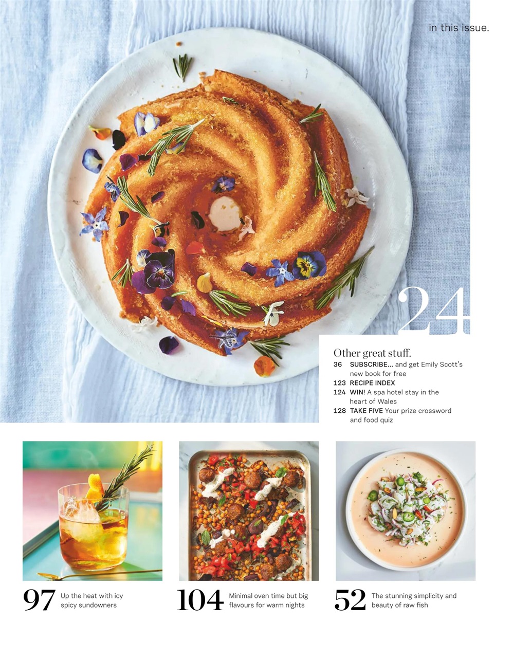 delicious. Magazine Preview Pages