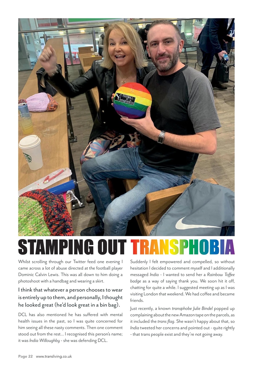 Transliving Magazine Preview Pages