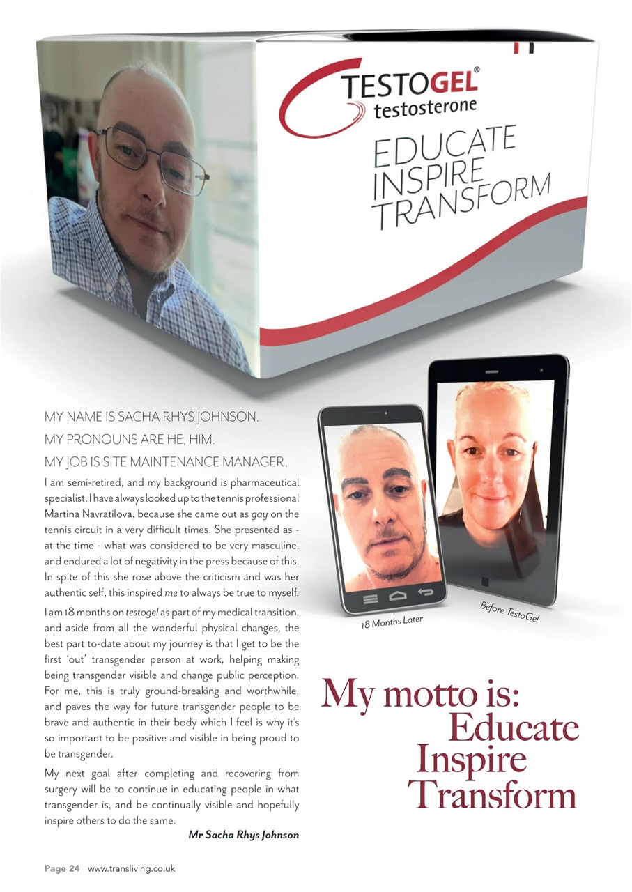 Transliving Magazine Preview Pages