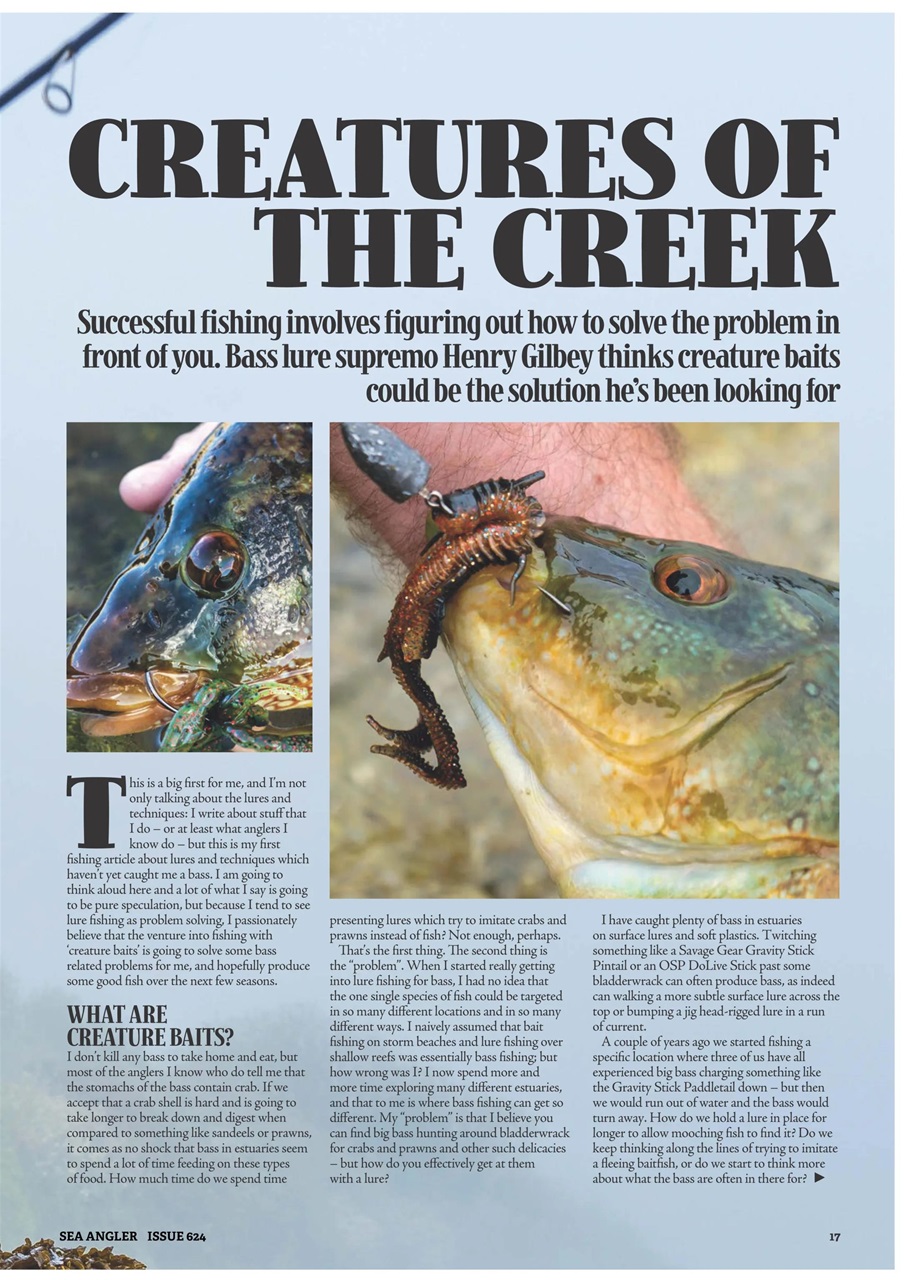 Sea Angler Preview Pages