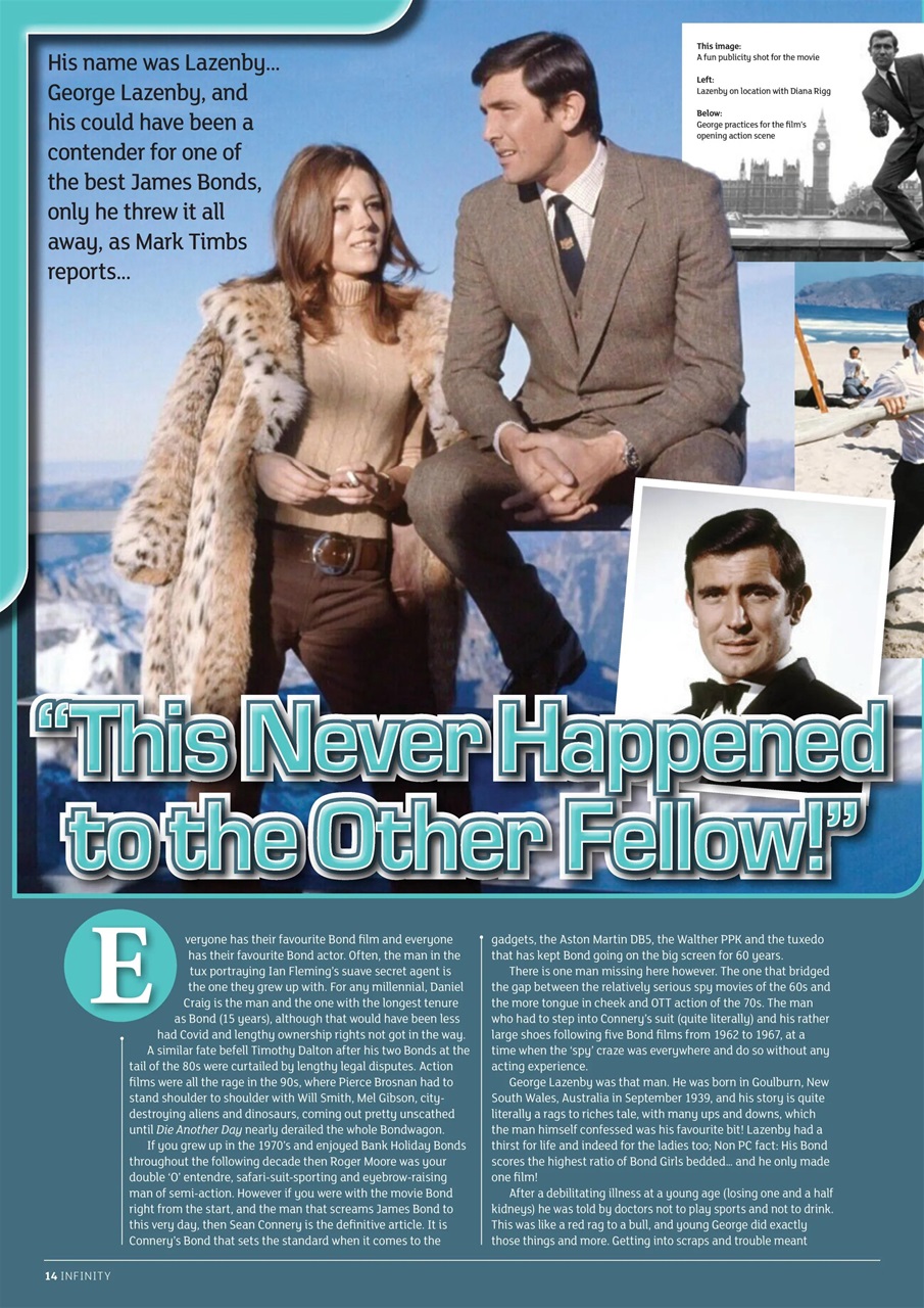 Infinity Magazine Preview Pages