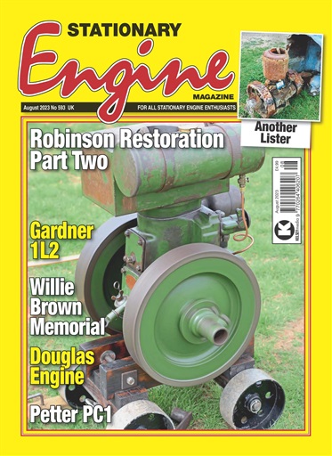 Stationary Engine issue 