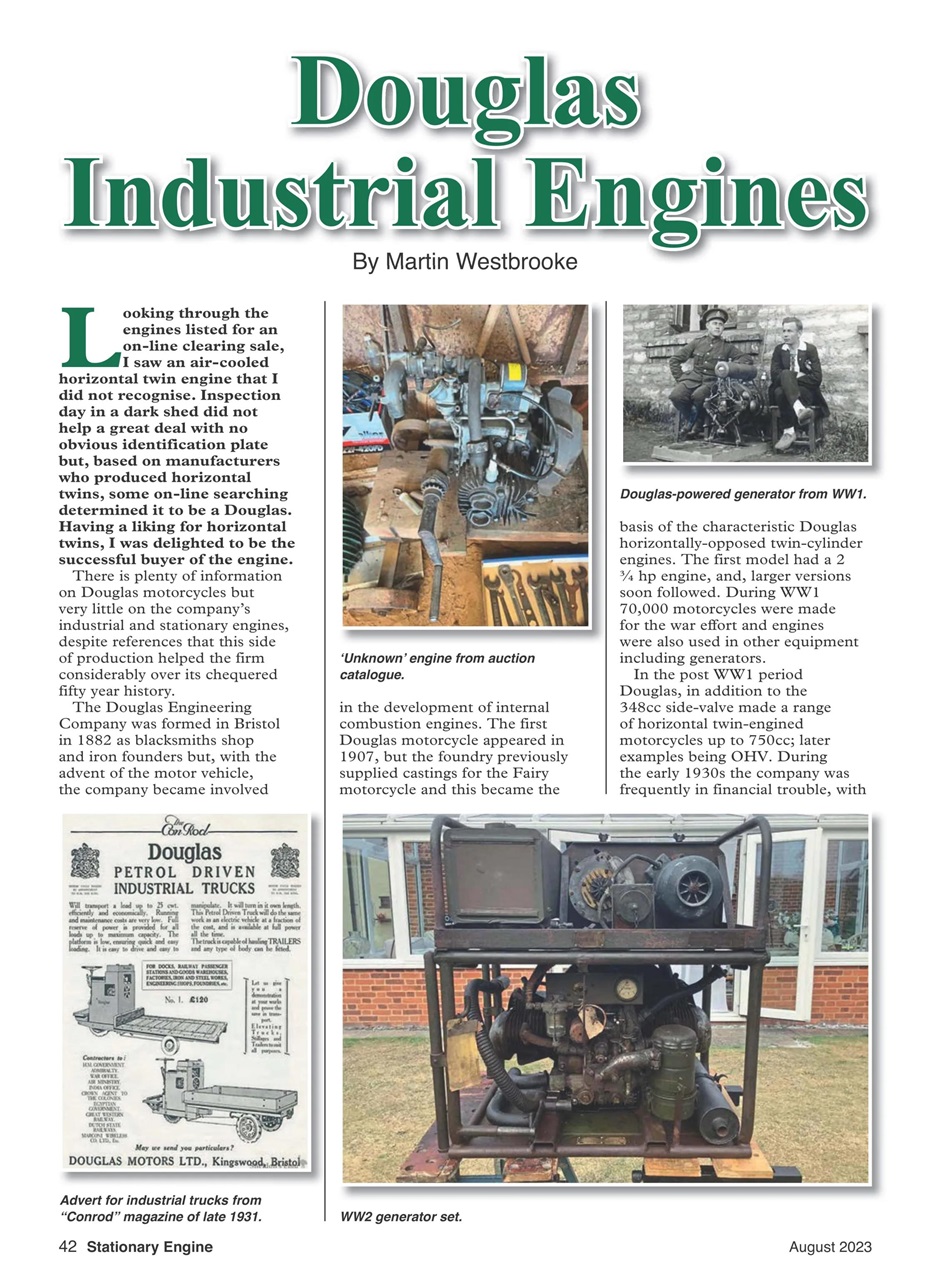 Stationary Engine Preview Pages