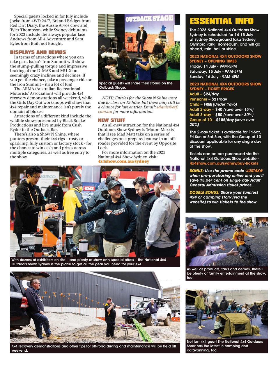 JUST 4X4S Preview Pages