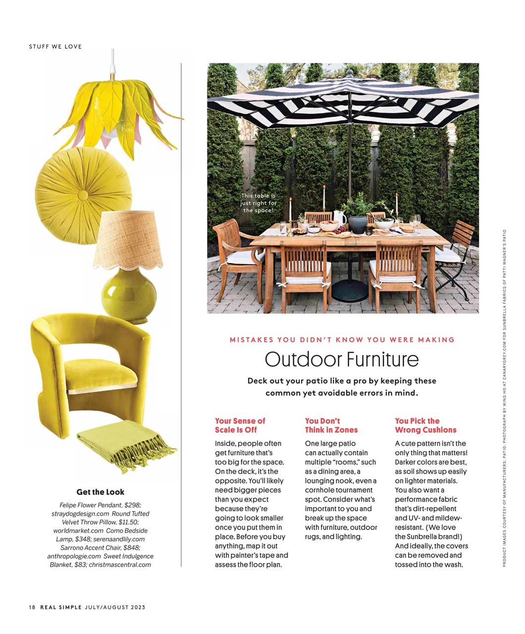 Real Simple Preview Pages