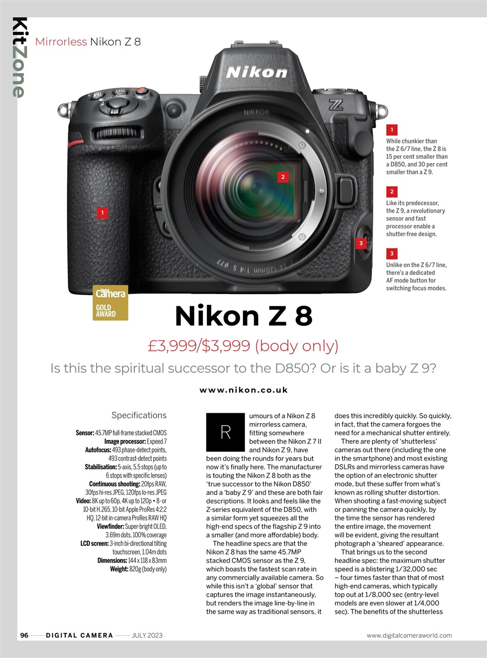 Digital Camera Magazine Preview Pages