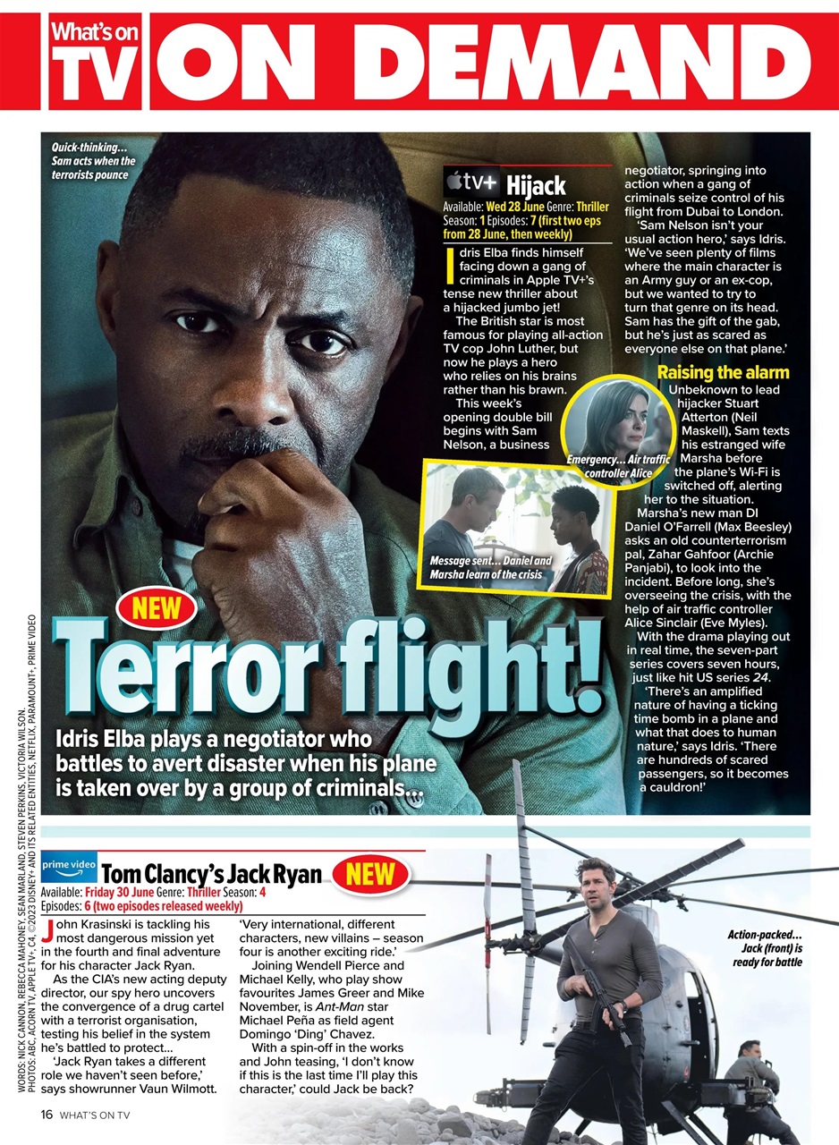 What's on TV Preview Pages