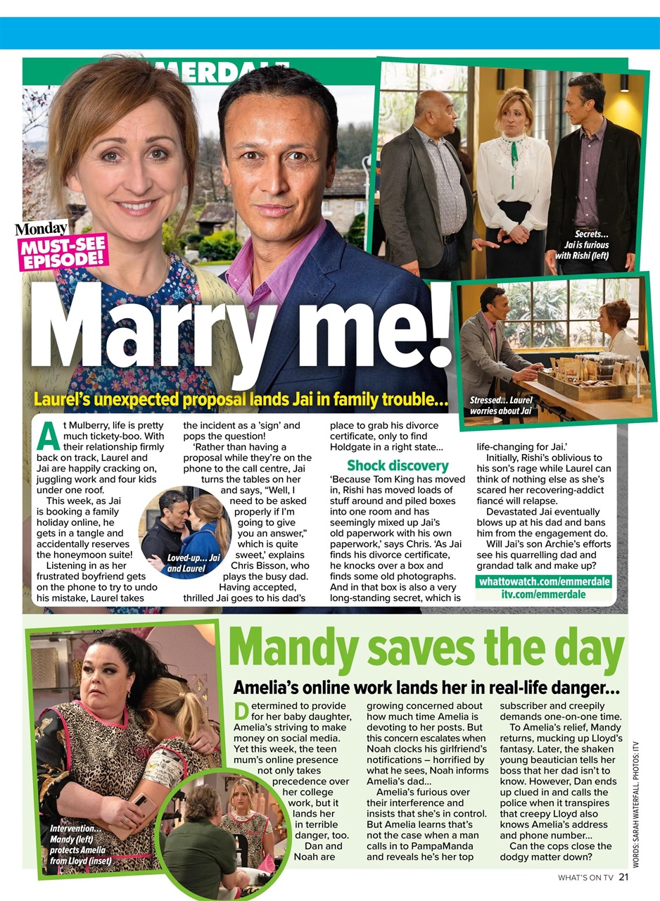 What's on TV Preview Pages