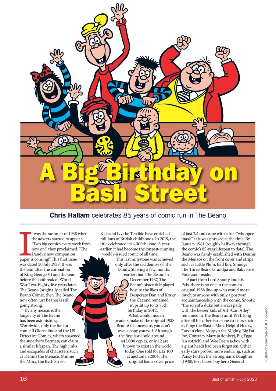 Best of British Preview Pages