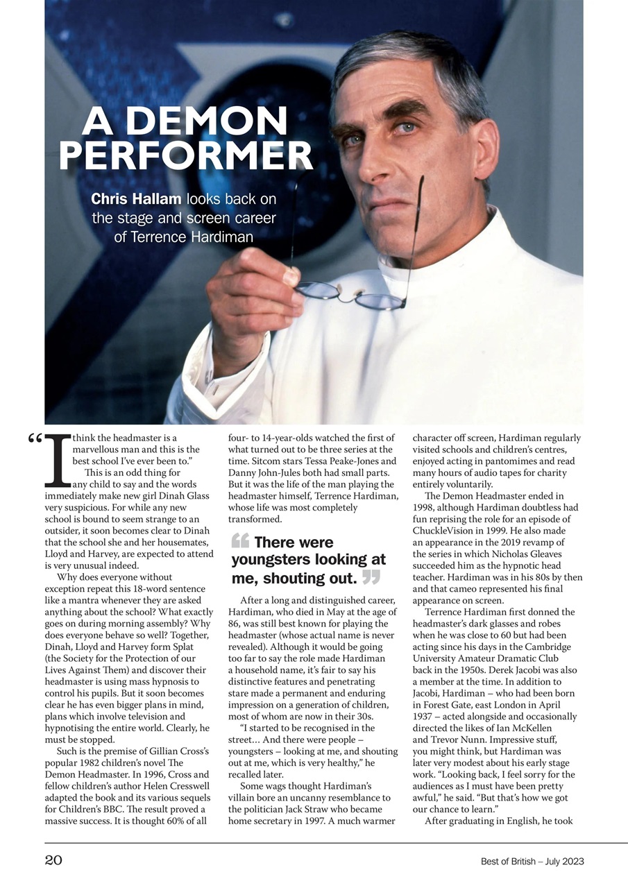 Best of British Preview Pages