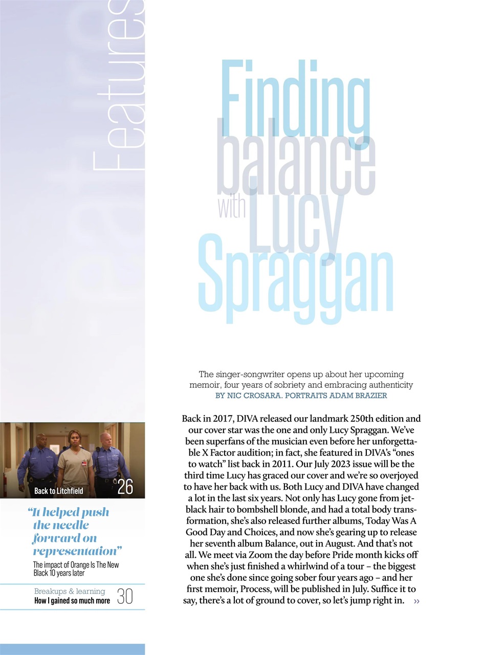 DIVA Magazine Preview Pages