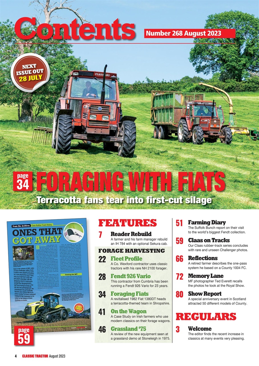 Classic Tractor Preview Pages