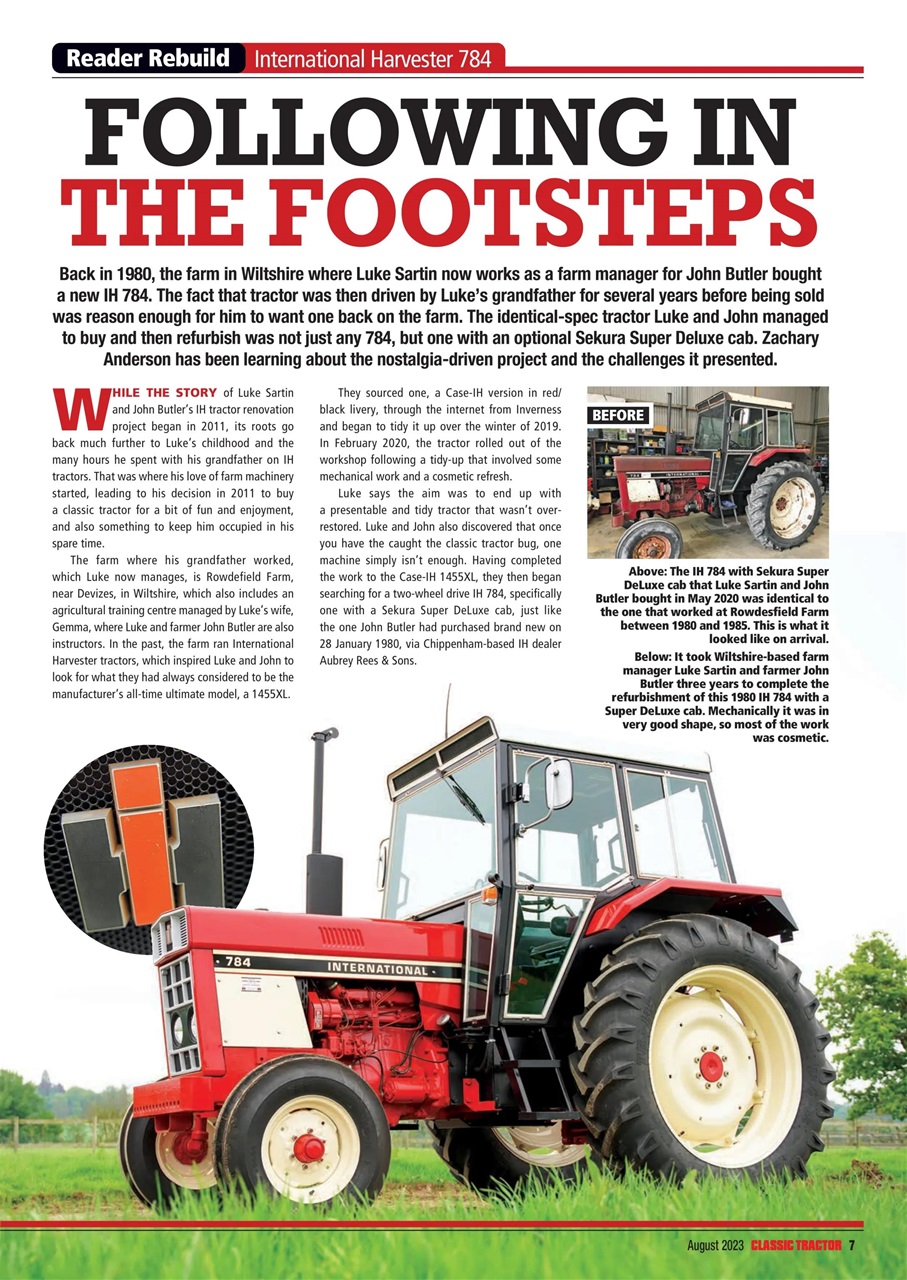 Classic Tractor Preview Pages