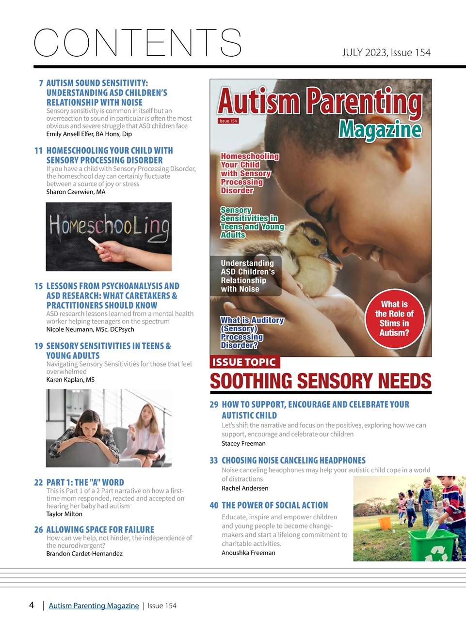 Autism Parenting Preview Pages
