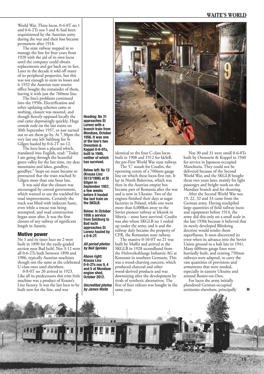 Narrow Gauge World Preview Pages