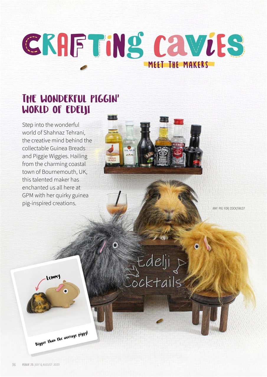 Guinea Pig Magazine Preview Pages