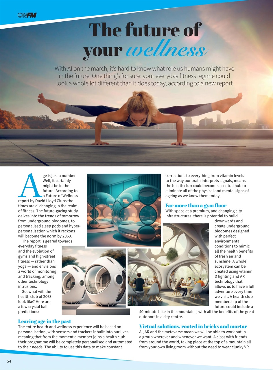 OM Yoga Magazine Preview Pages