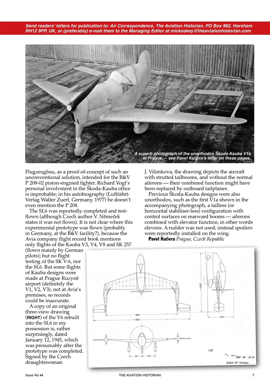 The Aviation Historian Magazine Preview Pages