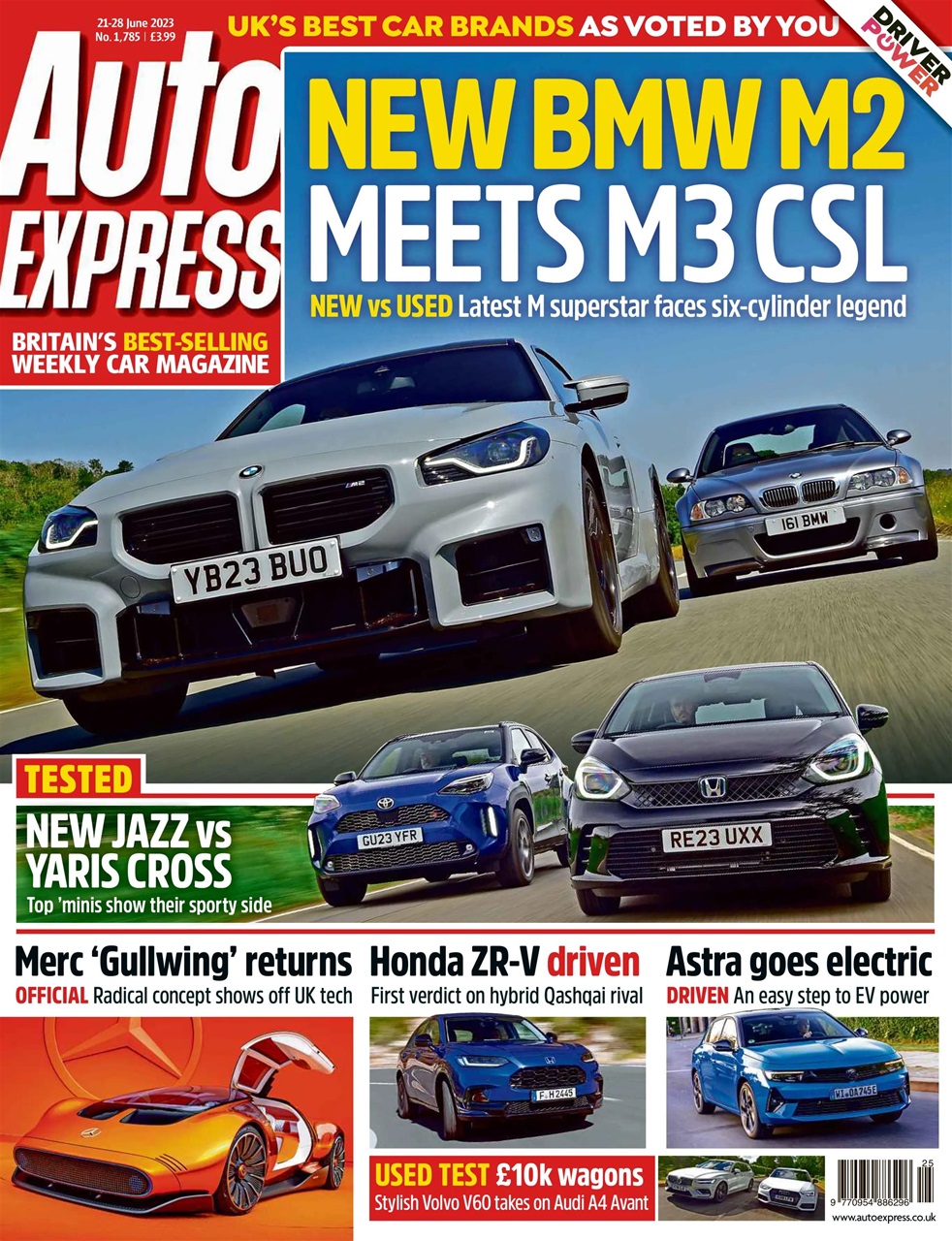 Auto Express Preview Pages