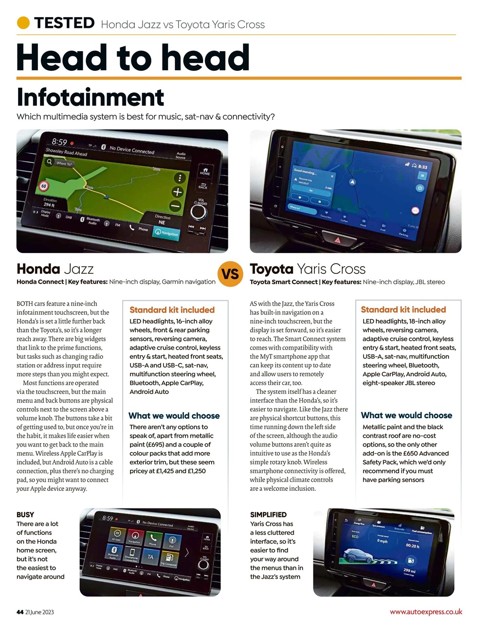 Auto Express Preview Pages