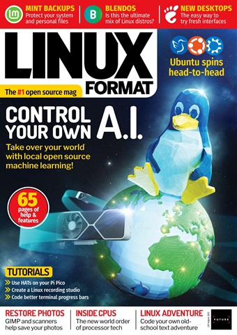 Linux Format issue August 2023
