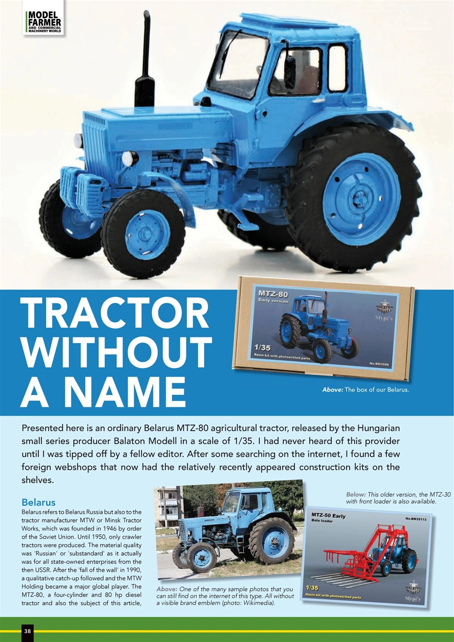 Model Farmer Magazine Preview Pages