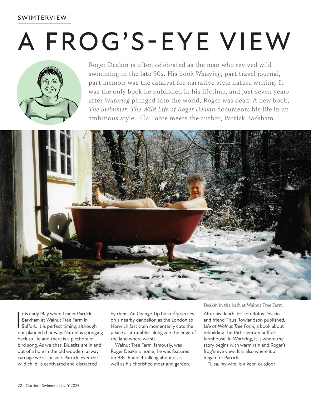Outdoor Swimmer Preview Pages