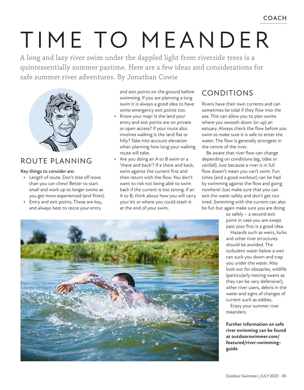 Outdoor Swimmer Preview Pages