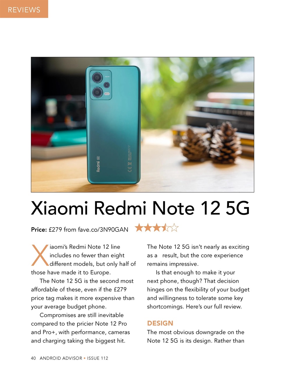 Android Advisor Preview Pages