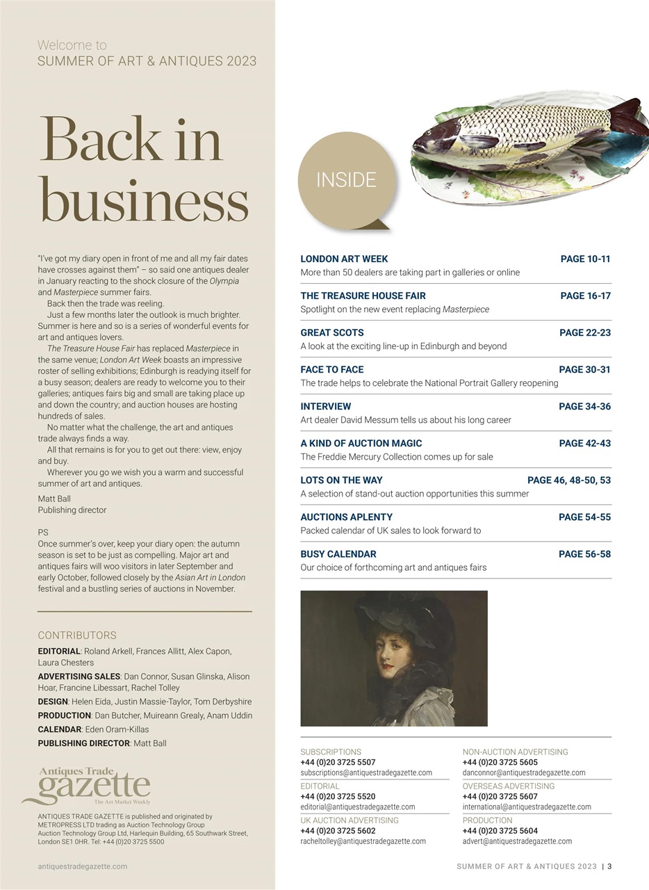 Antiques Trade Gazette Preview Pages