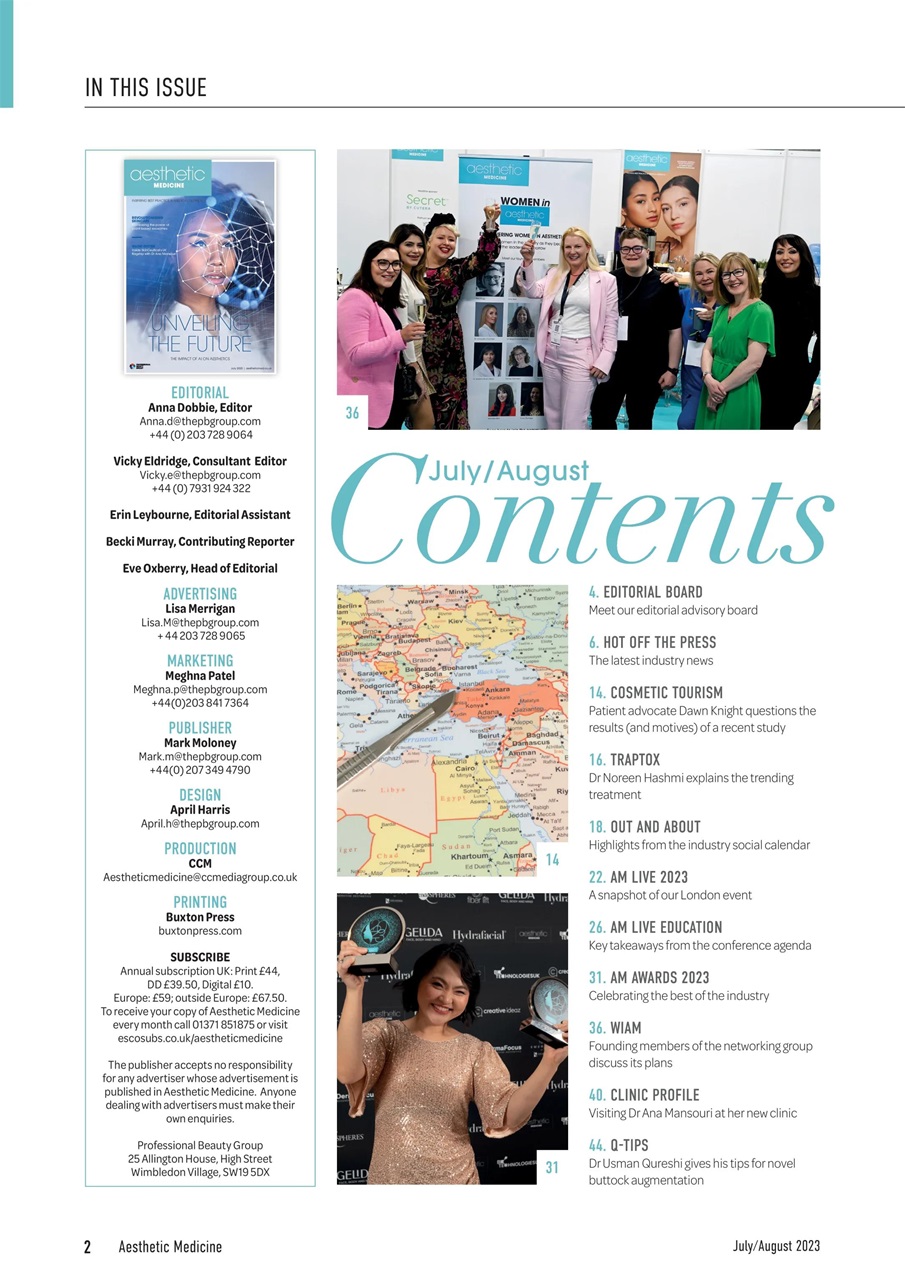 Aesthetic Medicine Preview Pages