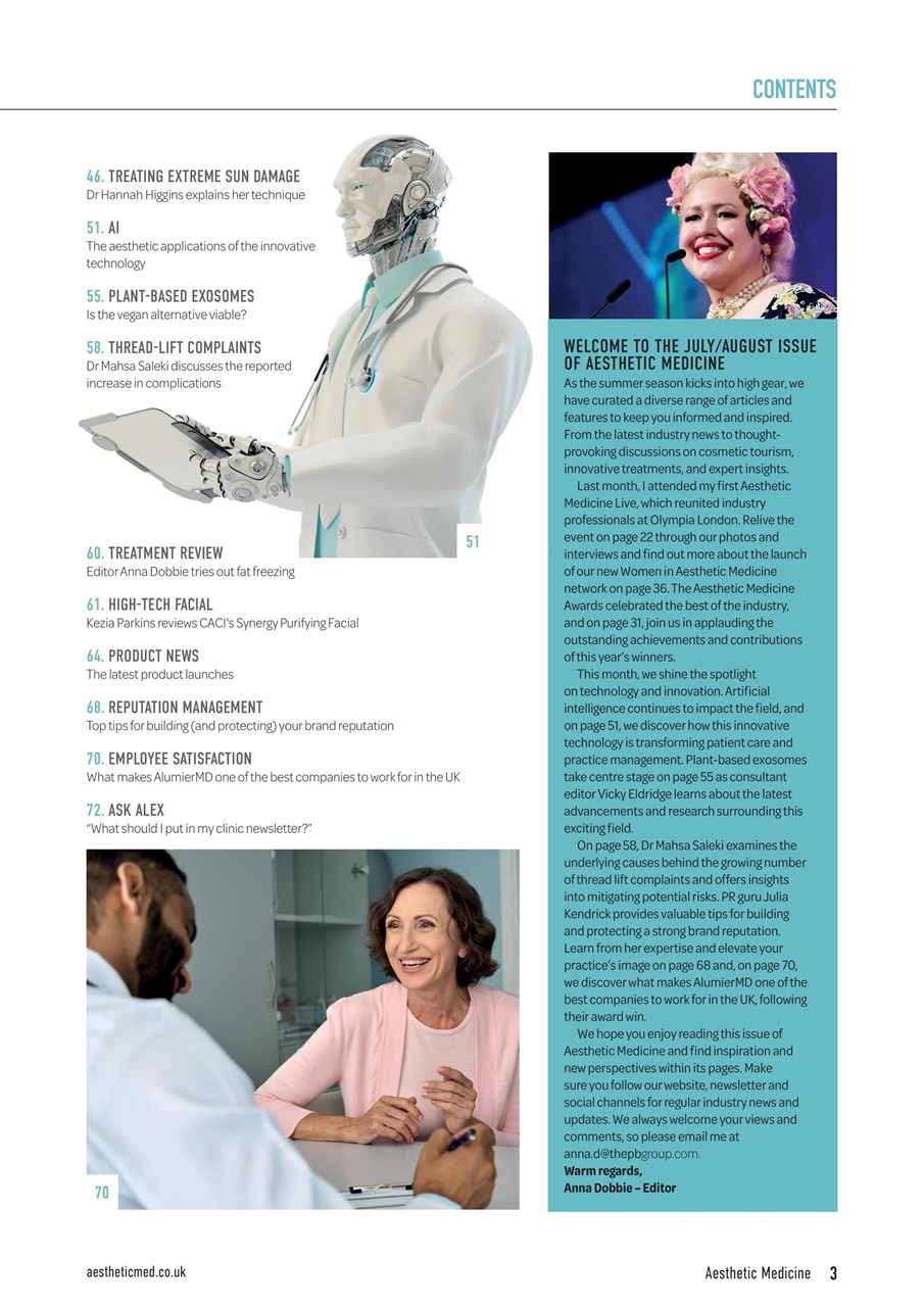 Aesthetic Medicine Preview Pages