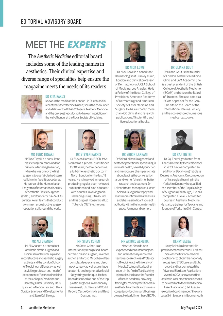 Aesthetic Medicine Preview Pages