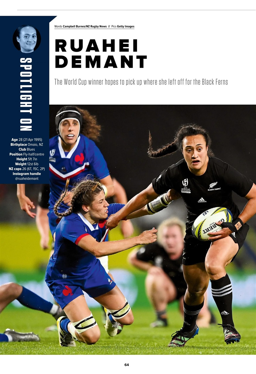 Rugby World Preview Pages