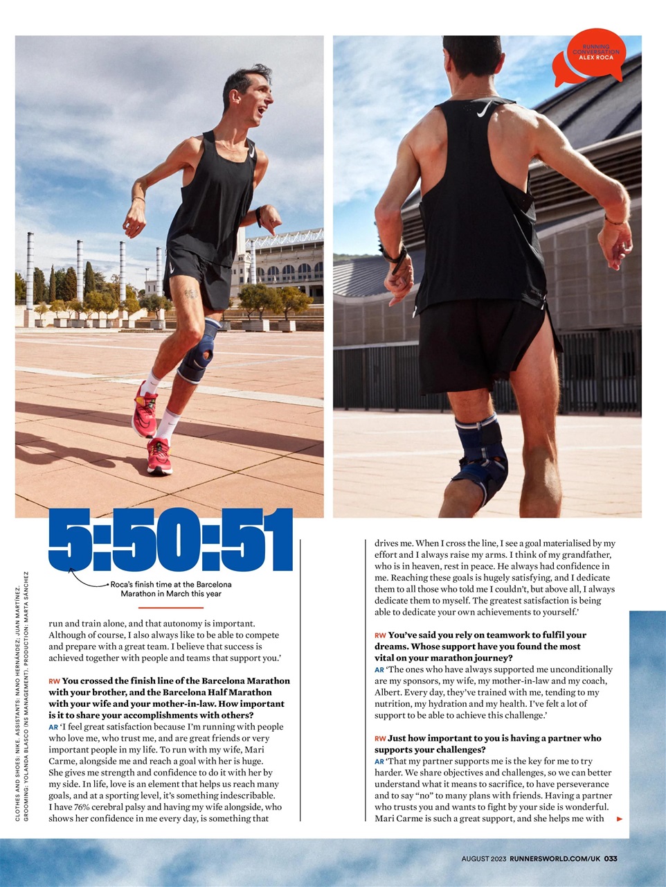 Runner's World Preview Pages