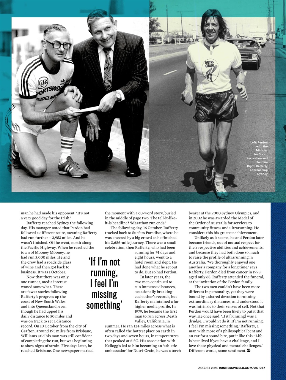 Runner's World Preview Pages