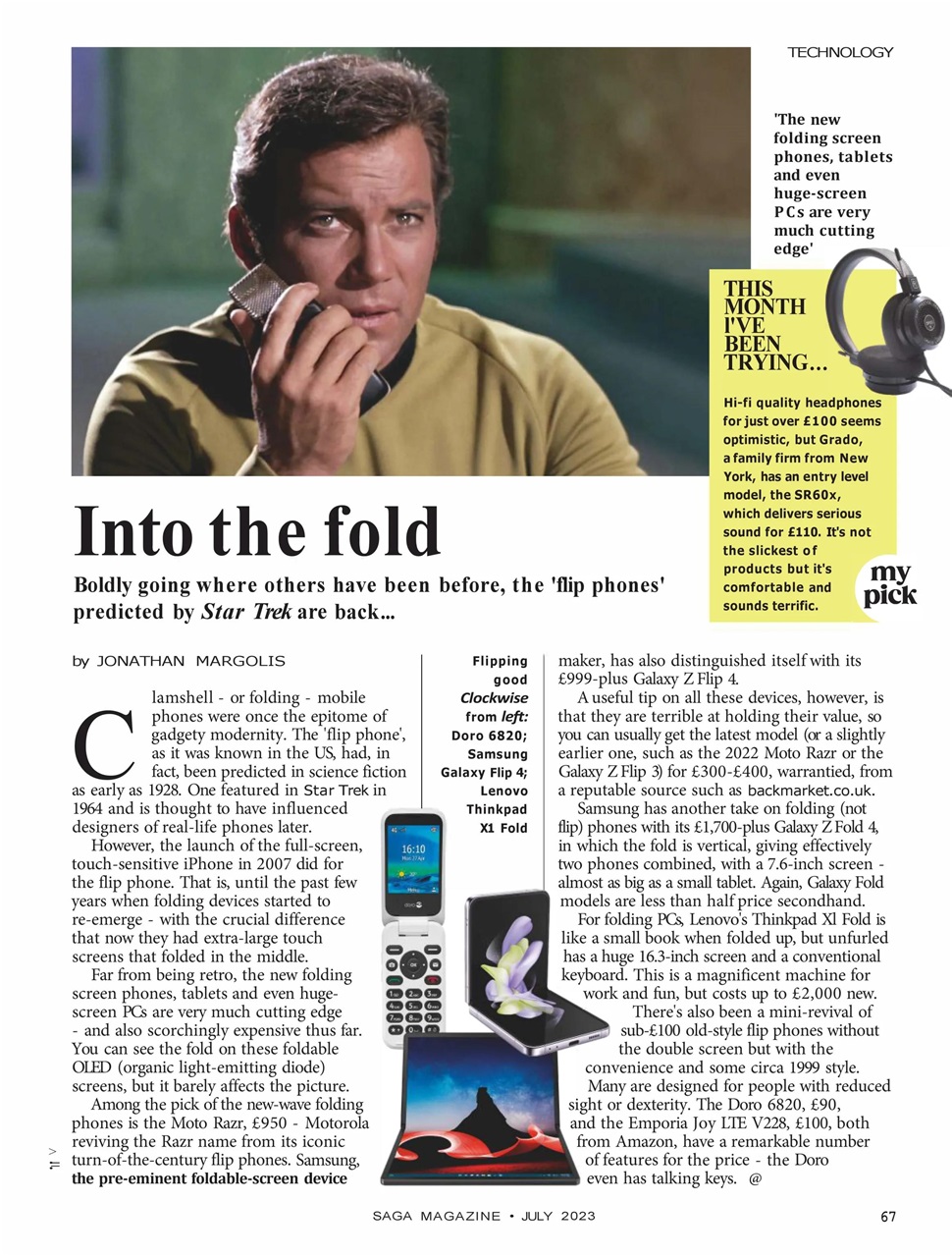 Saga Magazine Preview Pages