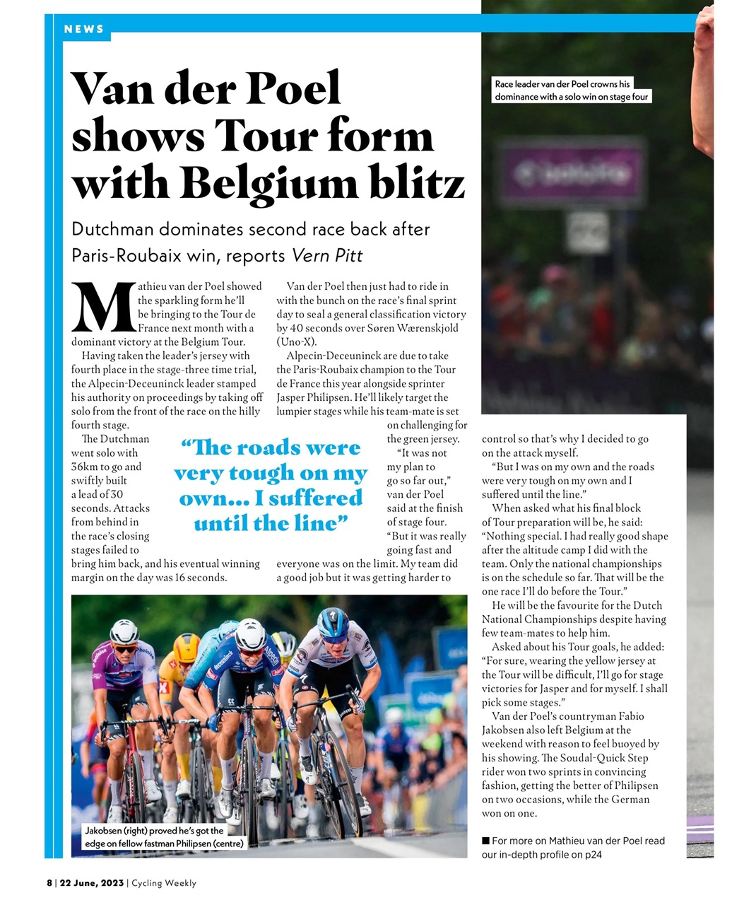 Cycling Weekly Preview Pages
