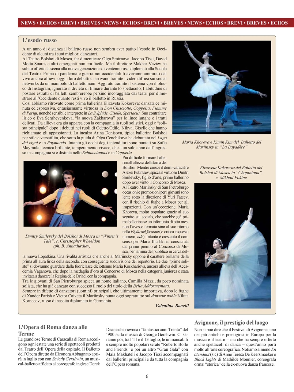 BALLET2000 Edizione Italia Preview Pages